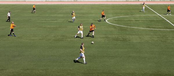 Матч на стадионе в Цхинвале - Sputnik Южная Осетия