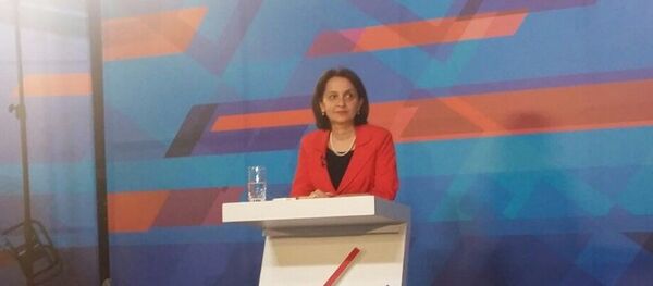 Министр образования и науки Северной Осетии Ирина Азимова Министр образования и науки Северной Осетии Ирина Азимова - Sputnik Южная Осетия