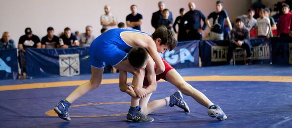 Первенство Алании по вольной борьбе - Sputnik Южная Осетия