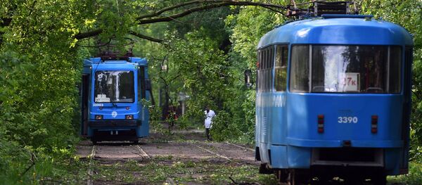 Последствия урагана в Москве Последствия урагана в Москве - Sputnik Южная Осетия