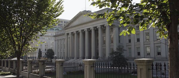 Здание министерства финансов США в Вашингтоне Здание министерства финансов США в Вашингтоне - Sputnik Южная Осетия