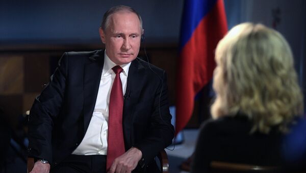 Президент РФ В. Путин дал интервью американскому телеканалу NBC - Sputnik Южная Осетия