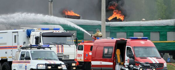 Открытие Международного салона Комплексная безопасность-2016 Открытие Международного салона Комплексная безопасность-2016 - Sputnik Южная Осетия
