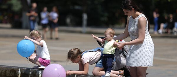 Открытие фонтанов Открытие фонтанов - Sputnik Южная Осетия