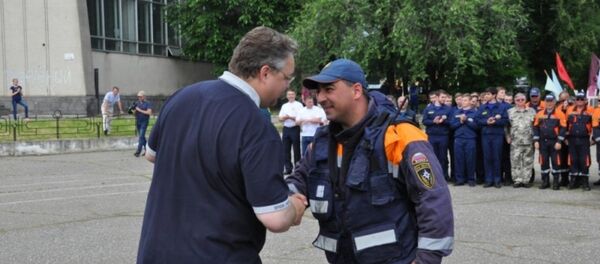 Пресс-служба МЧС РФ по РСО-Алания - Sputnik Южная Осетия