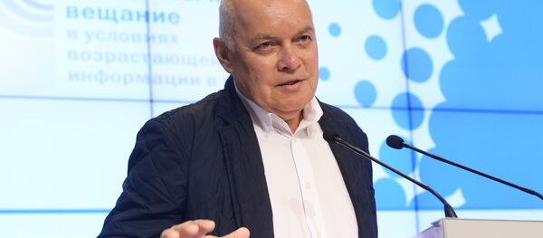 Генеральный директор МИА Россия сегодня Дмитрий Киселев Генеральный директор МИА Россия сегодня Дмитрий Киселев - Sputnik Южная Осетия