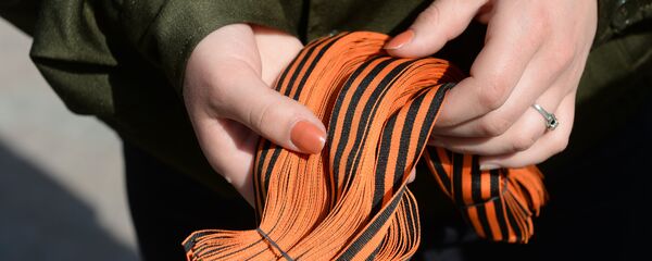 Акция Георгиевская ленточка Акция Георгиевская ленточка - Sputnik Южная Осетия