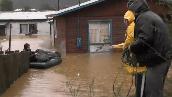 Наводнение в Чили - Sputnik Южная Осетия