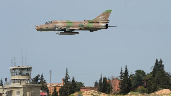 Истребитель сирийских военно-воздушных сил - Sputnik Южная Осетия