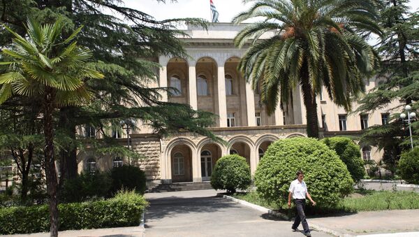 Дом правительства Абхазии в Сухуме - Sputnik Южная Осетия
