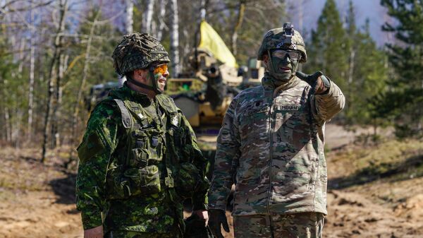Военнослужащие стран НАТО. Архивное фото  - Sputnik Южная Осетия