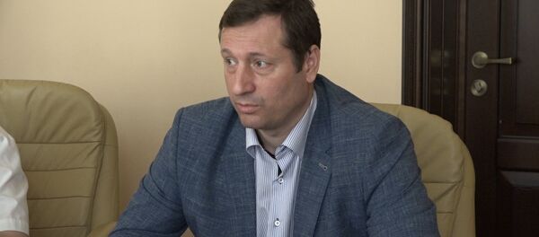 Гусаров рассказал в Цхинвале о проекте Маяки дружбы. Башни Кавказа Гусаров рассказал в Цхинвале о проекте Маяки дружбы. Башни Кавказа - Sputnik Южная Осетия