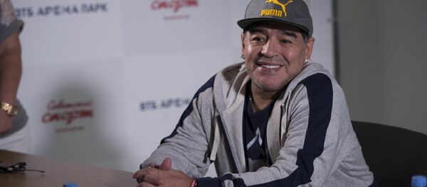 Диего Марадона в Москве Диего Марадона в Москве - Sputnik Южная Осетия