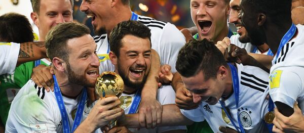 Футбол. Кубок конфедераций-2017. Церемония награждения Футбол. Кубок конфедераций-2017. Церемония награждения - Sputnik Южная Осетия