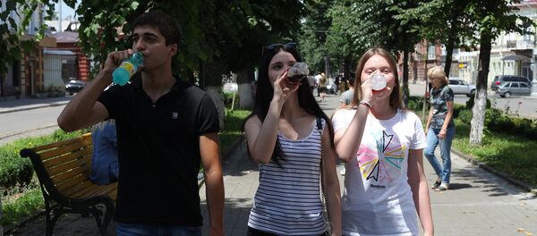 Жара во Владикавказе Жара во Владикавказе - Sputnik Южная Осетия