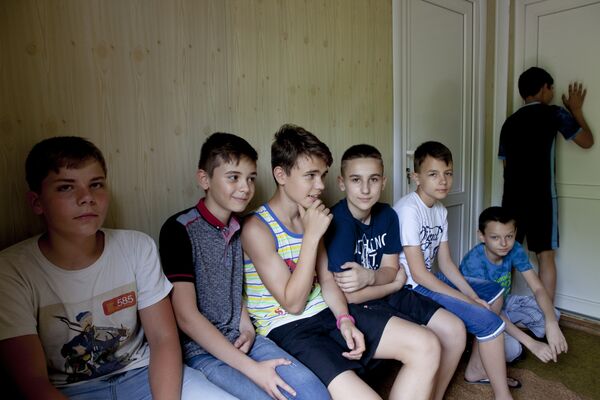 Детский лагерь для детей из ДНР - Sputnik Южная Осетия