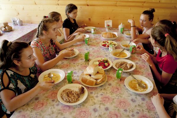Детский лагерь - Sputnik Южная Осетия