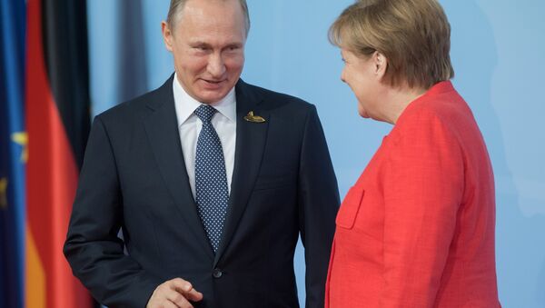 Президент РФ В. Путин принимает участие в саммите Группы двадцати в Гамбурге - Sputnik Южная Осетия