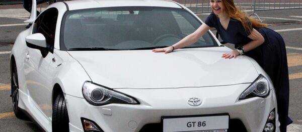 Автомобиль Toyota на главной площади Владивостока Автомобиль Toyota на главной площади Владивостока - Sputnik Южная Осетия