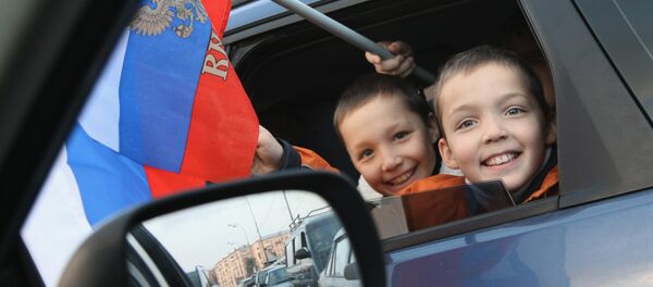 Дети в автомобиле - Sputnik Южная Осетия