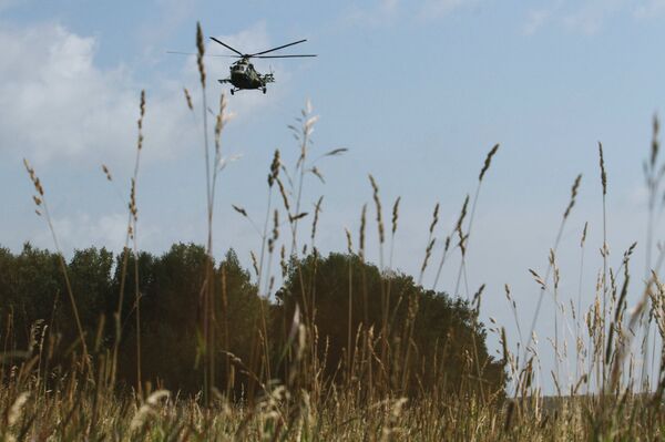 Обломки вертолета Ми-8 на месте крушения в Хабаровском крае - Sputnik Южная Осетия