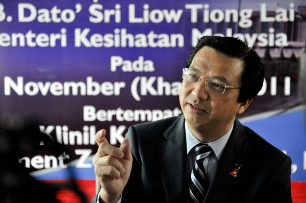 Министр транспорта Малайзии  Лиоу Тионг Лай - Sputnik Южная Осетия