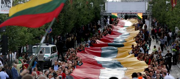 Марш в Литве Марш в Литве - Sputnik Южная Осетия