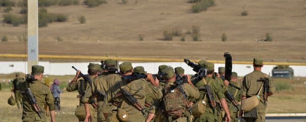 Подъем по тревоге личного состава танкового батальона ЮВО - Sputnik Южная Осетия