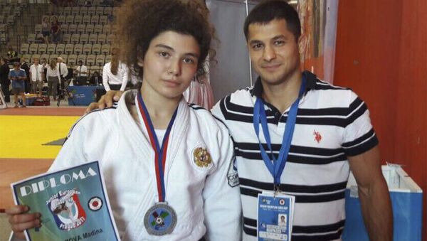 Мадина Таймазова стала серебряным призером Кубка Европы по дзюдо - Sputnik Южная Осетия