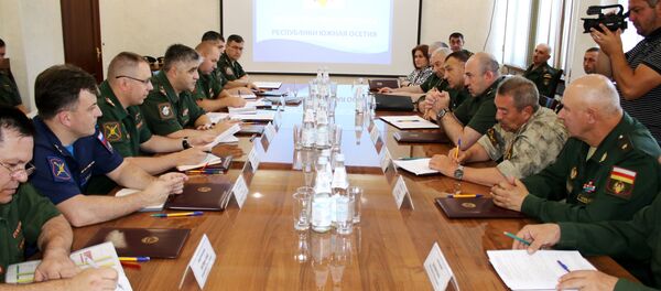 Встреча рабочих групп МО Южной Осетии и России - Sputnik Хуссар Ирыстон