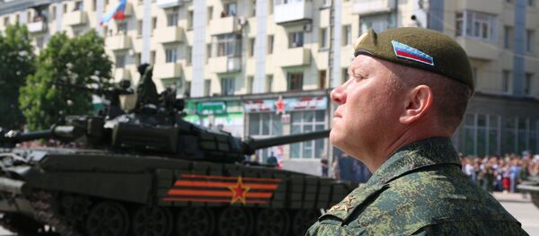 Начальник управления Народной милиции ЛНР Олег Анащенко Начальник управления Народной милиции ЛНР Олег Анащенко - Sputnik Южная Осетия