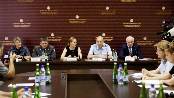 Пресс-конференция главы МВД Южной Осетии Игоря Наниева - Sputnik Южная Осетия
