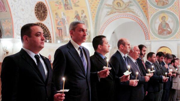 В Москве почтили память жертв вооруженного конфликта в Южной Осетии 2008 года - Sputnik Южная Осетия