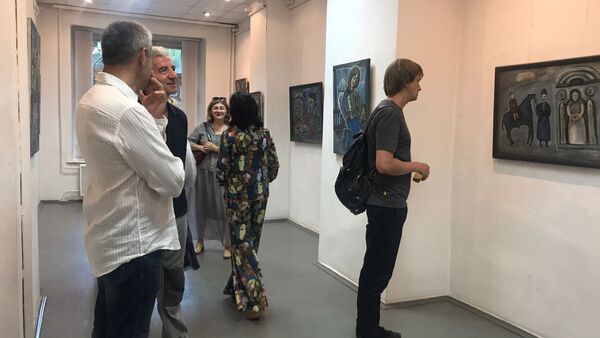 Осетия приехала из Петербурга в Москву: открытие выставок в Галерее А3 - Sputnik Южная Осетия