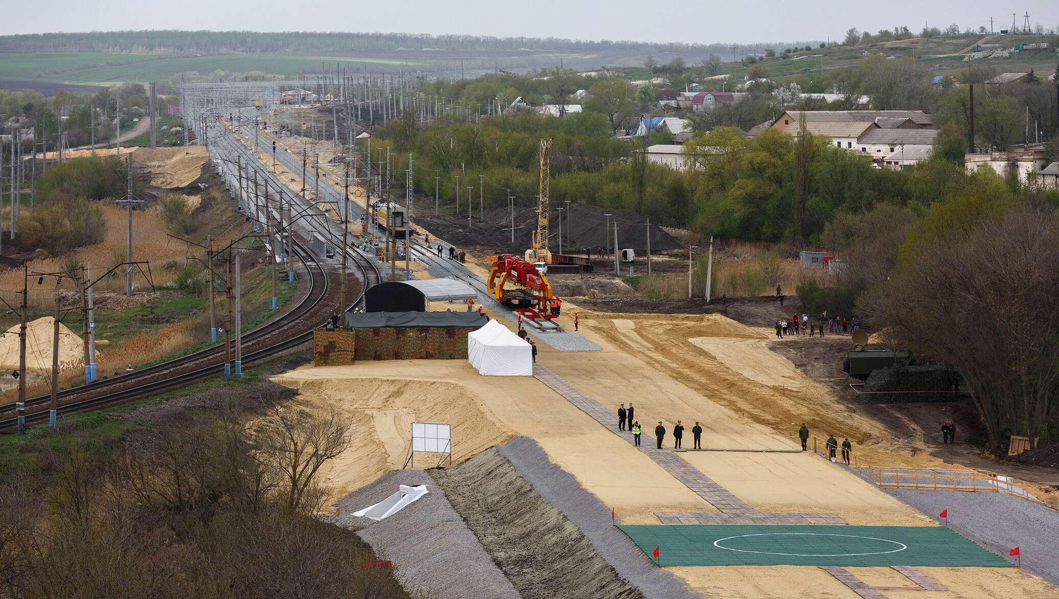 Железная дорога в обход украины сегодня карта