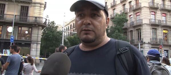Очевидцы рассказали о теракте в Барселоне - Sputnik Южная Осетия