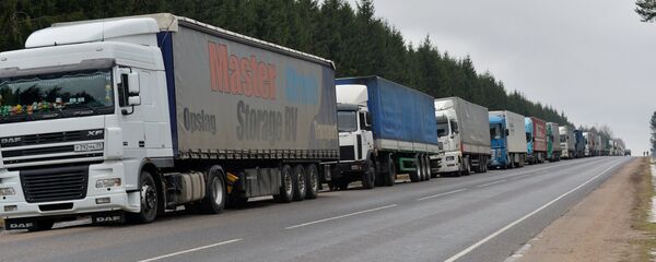 Фуры на границе Фуры на границе - Sputnik Южная Осетия