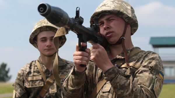 Военнослужащие вооруженных сил Украины - Sputnik Южная Осетия