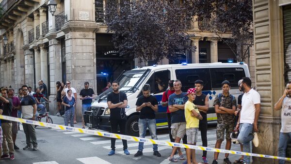 Ситуация на месте теракта в Барселоне - Sputnik Южная Осетия