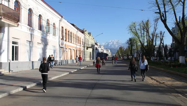 Проспект Мира во Владикавказе