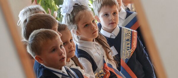 Начало учебного года в Москве Начало учебного года в Москве - Sputnik Южная Осетия