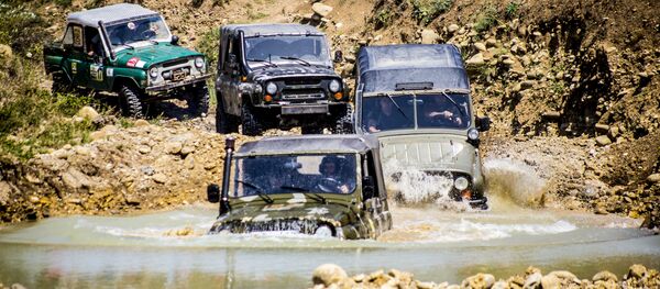 Джип-триал в Южной Осетии Джип-триал в Южной Осетии - Sputnik Южная Осетия