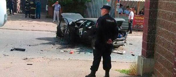 В Уфе в припаркованной машине взорвалась бомба - Sputnik Южная Осетия