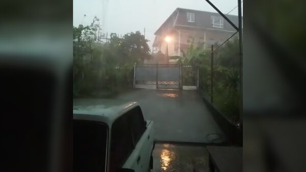 Наводнение в Сухуме 4 - Sputnik Южная Осетия