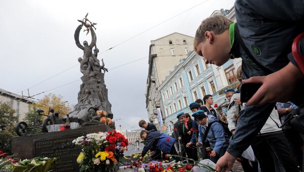 В Москве прошла акция памяти жертв теракта в Беслане - Sputnik Южная Осетия