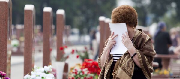 Траурные мероприятия в годовщину трагедии в Беслане Траурные мероприятия в годовщину трагедии в Беслане - Sputnik Южная Осетия