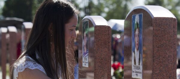 Акция памяти, посвященная восьмой годовщине теракта в Беслане - Sputnik Южная Осетия