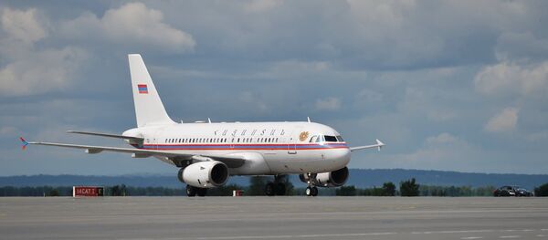 Прилёт в Уфу Президента Республики Армения Сержа Саргсяна - Sputnik Южная Осетия