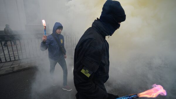 Акции протеста в Киеве - Sputnik Южная Осетия