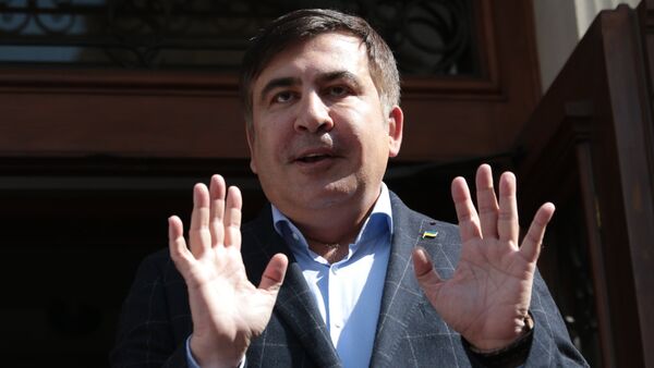 Бывший президент Грузии, экс-губернатор Одесской области Михаил Саакашвили - Sputnik Южная Осетия